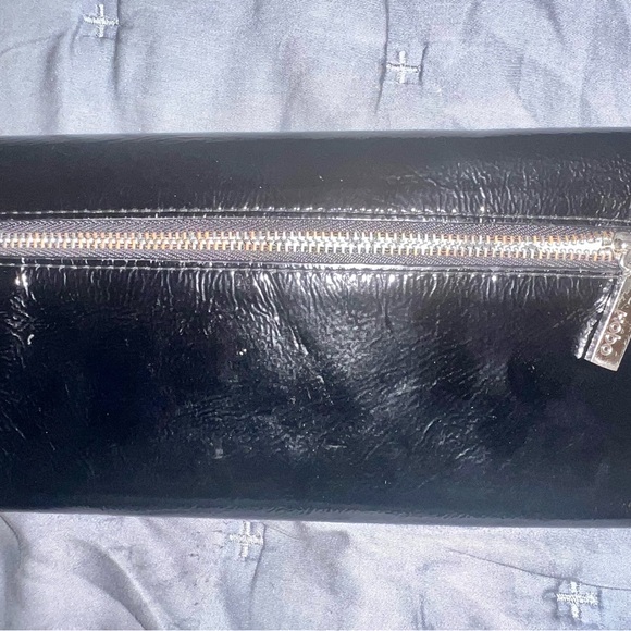 Patent Leather HOBO Wallet - Picture 2 of 10